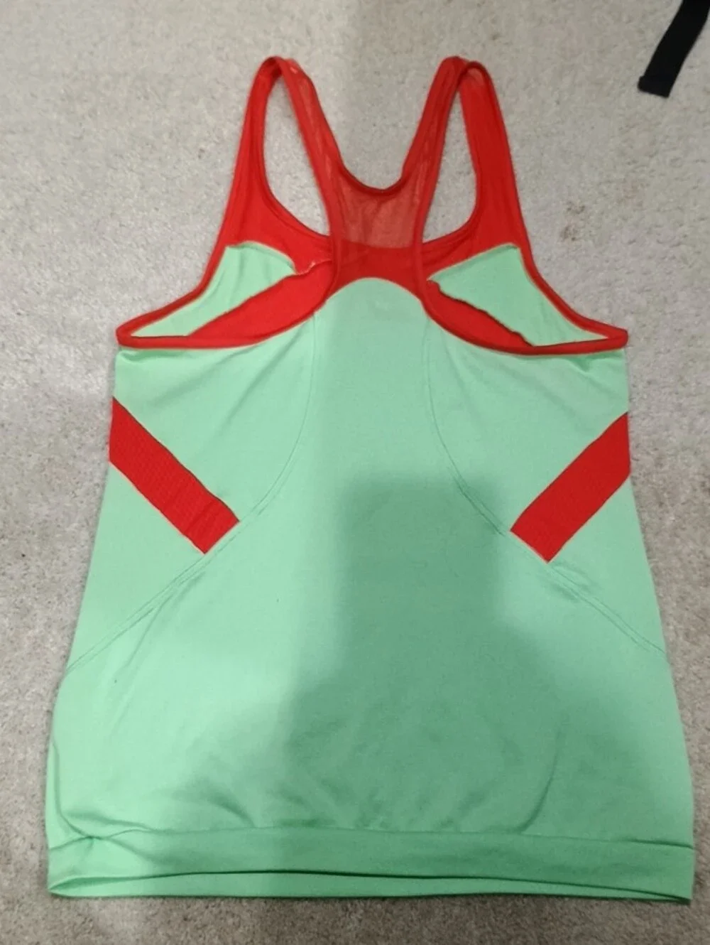 adidas adizero Climacool Mint Green and Red/Orange Womens' Tennis Skirt Set
